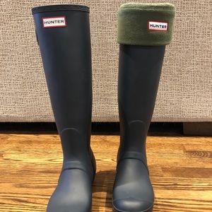 Women’s Tall Hunter Boots and Wellie Socks